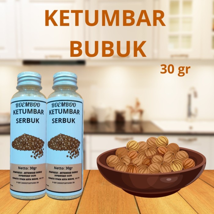 

BOEMBOO Coriander Powder - Ketumbar Halus Bubuk Premium non-MSG