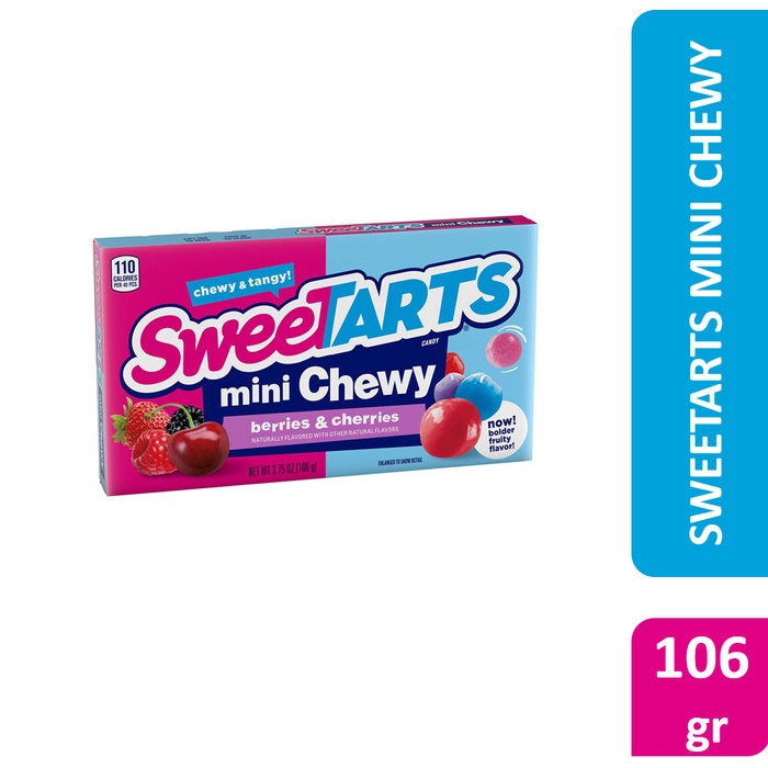 

Sweetarts Mini Chewy Candy 106 gr (3.75 oz) - permen aneka rasa impor