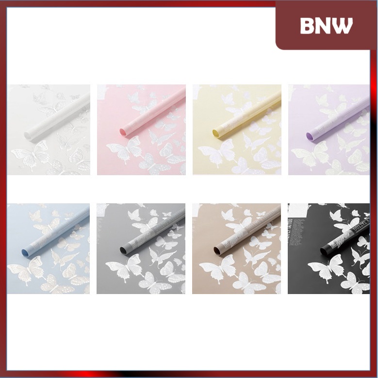 

BNW - (5 LEMBAR) - FL12 BUTTERFLY DANCE Kertas Bunga Paper Buket Motif Kupu-kupu Modern Florist Cellophane - GROSIR