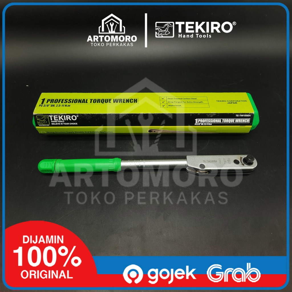 Kunci Moment 3/8 T100 (2.5-11N.m) TE-TW100BA Tekiro
