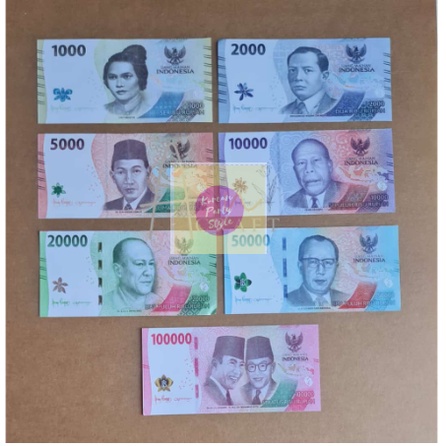 INDO REPLIKA UANG PALSU UANG MAINAN BARU LAMA ECERAN ECER MAHAR ULTAH BUKET PREMIUM