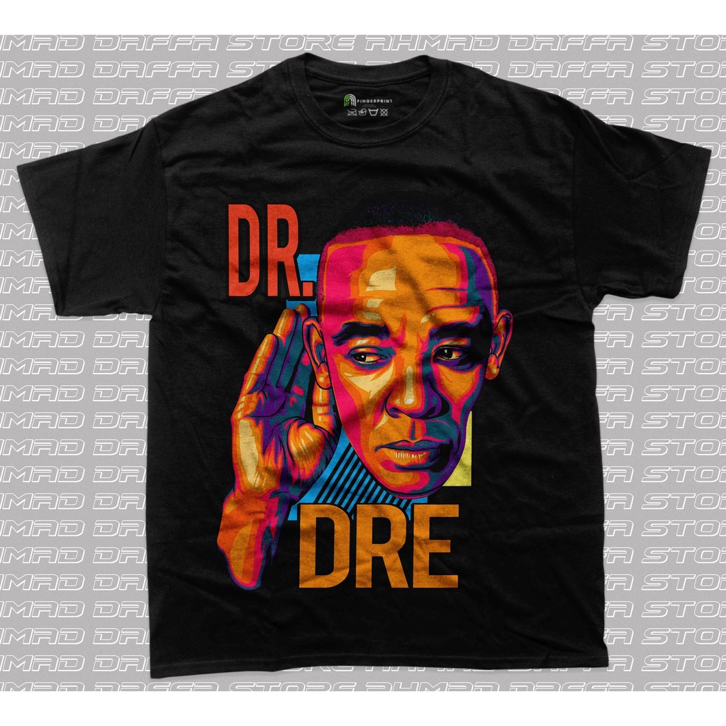 VINTAGE - Dr Dre T-Shirt - Baju - Kaos Vintage Rap Tee - Cotton Combed 24s