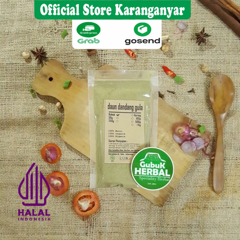 

DAUN DANDANG GULA / DANDANG GENDIS BUBUK 500 GRAM / Clinacanthus Nutans / BUBUK HALUS / MURNI