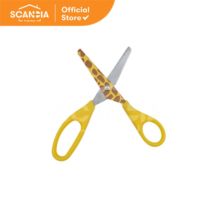 

SCANDIA Gunting Kecil Kids Printed Animal Scissors Giraffe (SG0142)