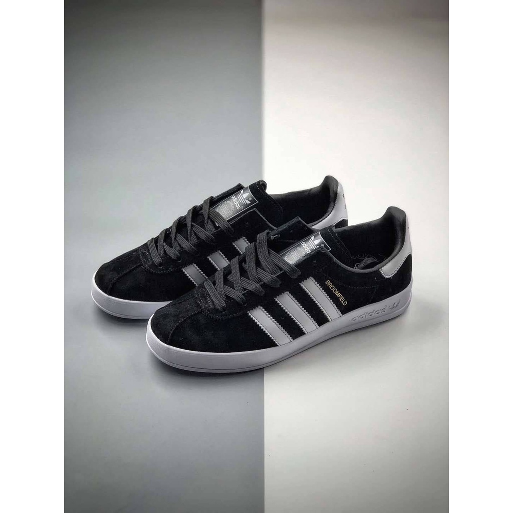 Sneakers Sepatu Adidas Broomfield Black White Grade Original Premium 100% Sneakers Casual Sport pria