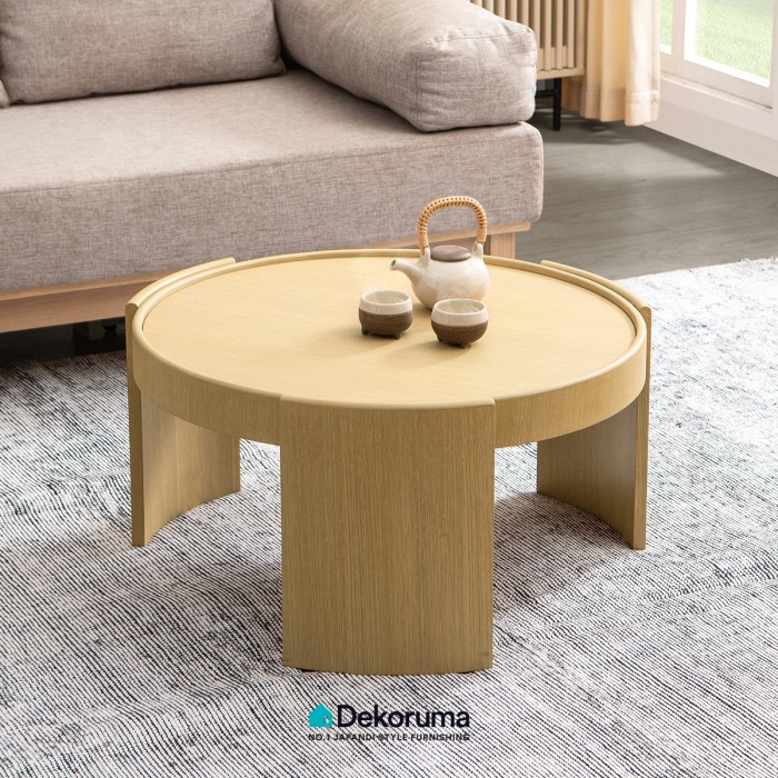 Dekoruma DAICHI Meja Tamu Oak / Meja Sofa / Coffee Table