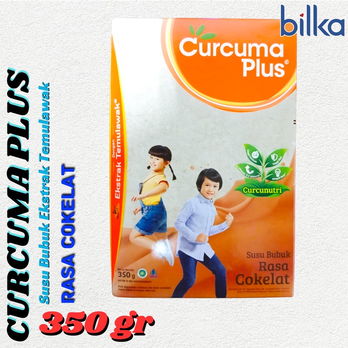 

CURCUMA PLUS Susu Bubuk Ekstrak Temulawak Rasa Cokelat 350gr