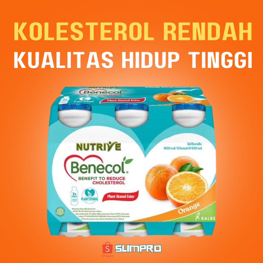 

Nutrive Benecol 6 Botol x 100ml Yogurt Strawberry Original Lychee