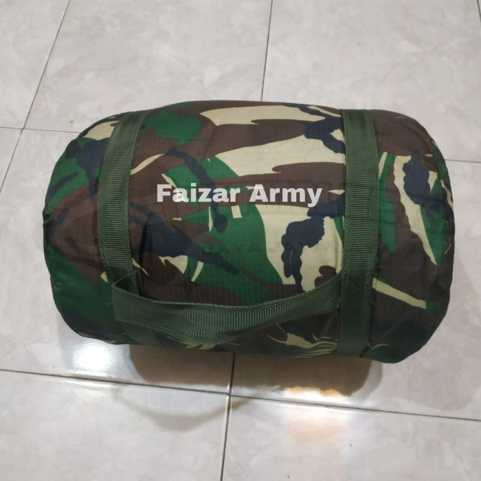 Sliping bag tni/sliping bag loreng/sliping bag jatah TNI