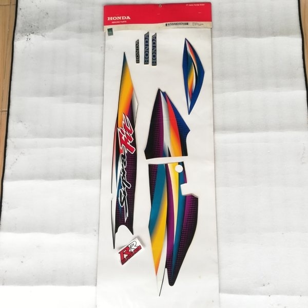 grafik graphic grapik sticer stiker sticker striping body bodi original ori honda supra fit lama old