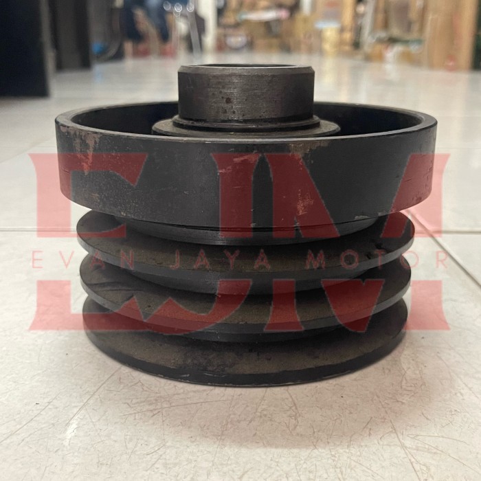 PULLEY CRANKSHAFT ISUZU HITACHI 4BG1 4BG1T ZX110 8971720400 BERKUALITAS
