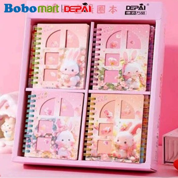 

1 PCS NOTEBOOK DEPAI A7-DP888 ISI 80 LEMBAR NOTEBOOK RING BUKU DIARY MOTIF KARAKTER KLASIK BUKU TULIS CATATAN MURAH