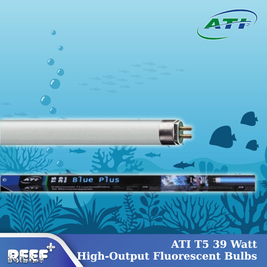 ATI T5 39 Watt Lampu Aquarium High Output Light Bulb - Blue Plus