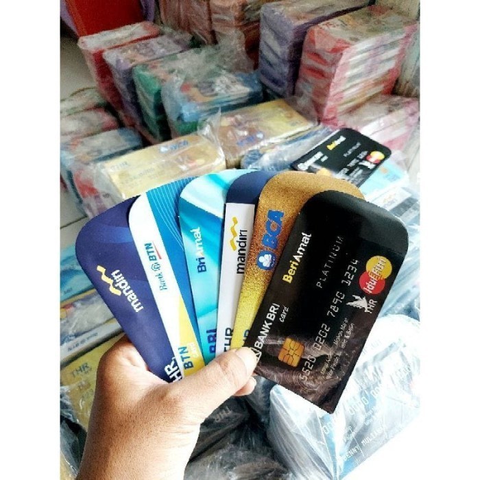 

Ampau amplop lebaran karakter ATM 100 lembar NEW