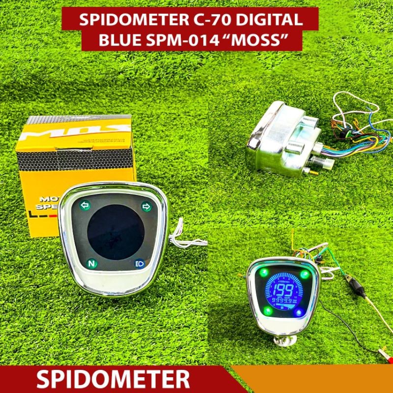 Spidometer C70 Digital Speedometer Honda C70