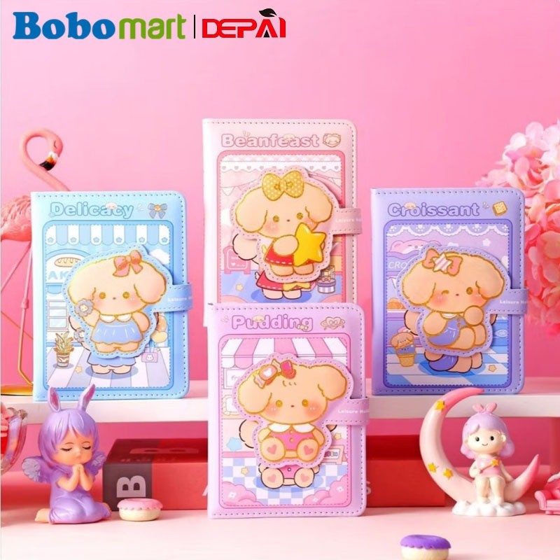 

BOBOMART 1 PCS NOTEBOOK SPIRAL SERIES 50K-DP1016 100 LEMBAR CUTE BUKU TULIS KARAKTER LUCU MURAH