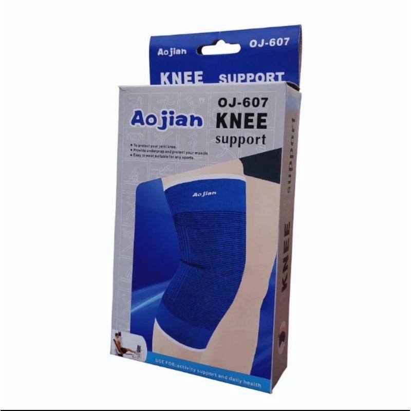 OJ-067 Aojian Knee Support Deker Pelindung Lutut Elastis sepasang