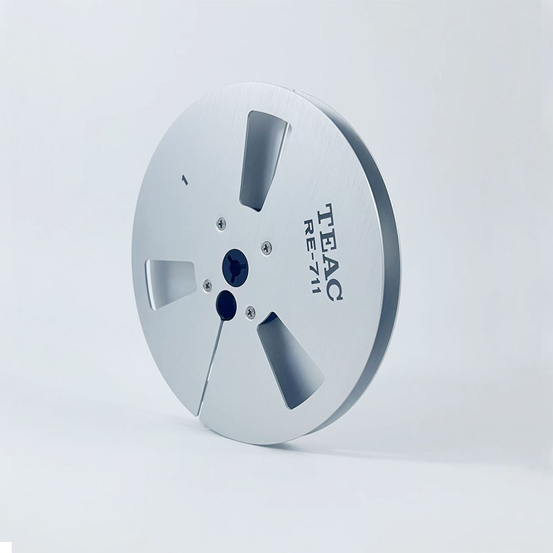 

TEAC RE-711 7" X ¼” Inch Empty Tape Reel Nab Hub Reel-To-Reel Recorders Accessory Empty Aluminum Disc Opening Machine Parts