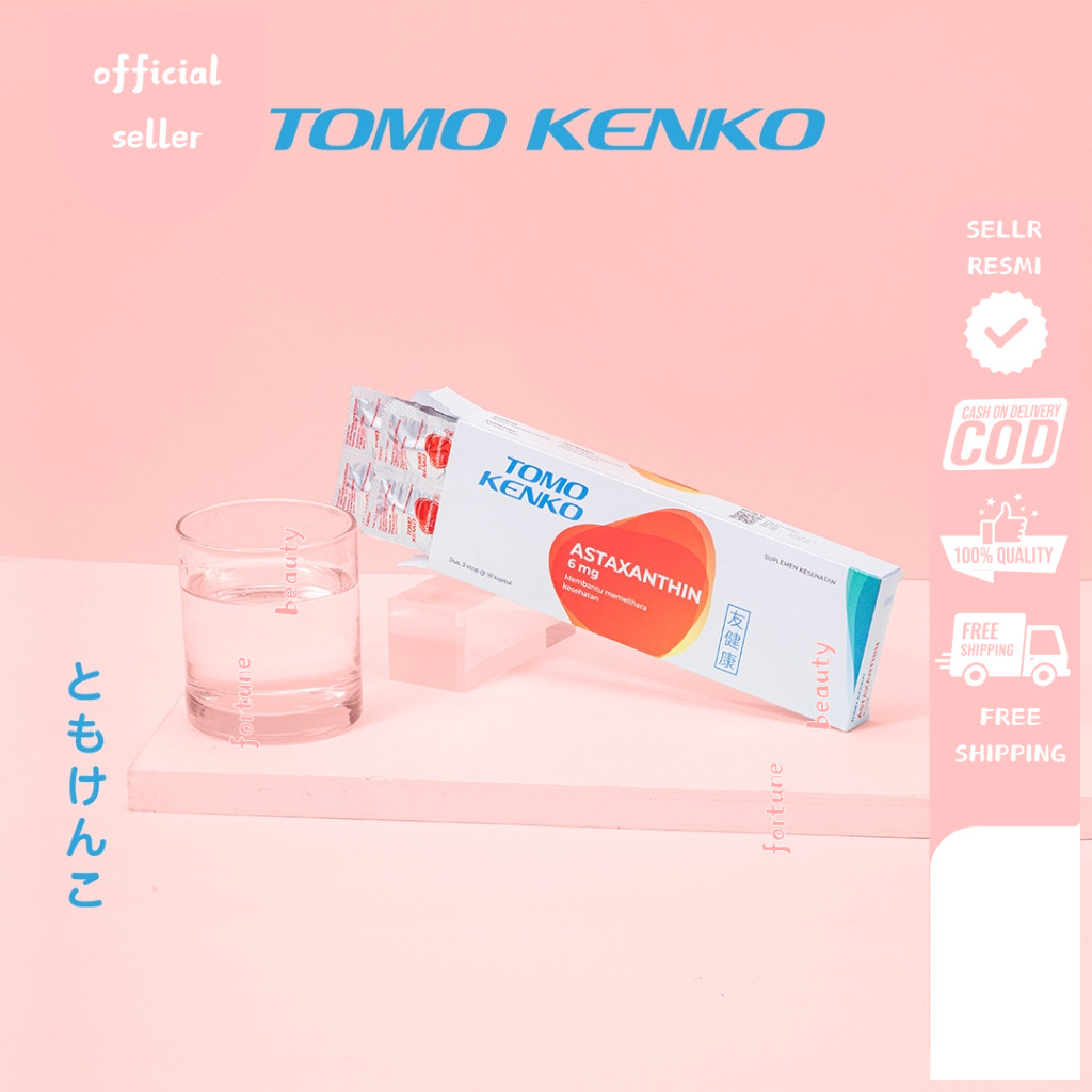 Tomo Kenko Astaxanthin 6 mg  | Daya Tahan Tubuh