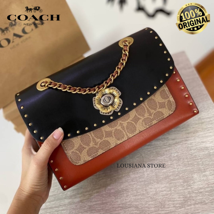 Coach Parker Signature Black Multi