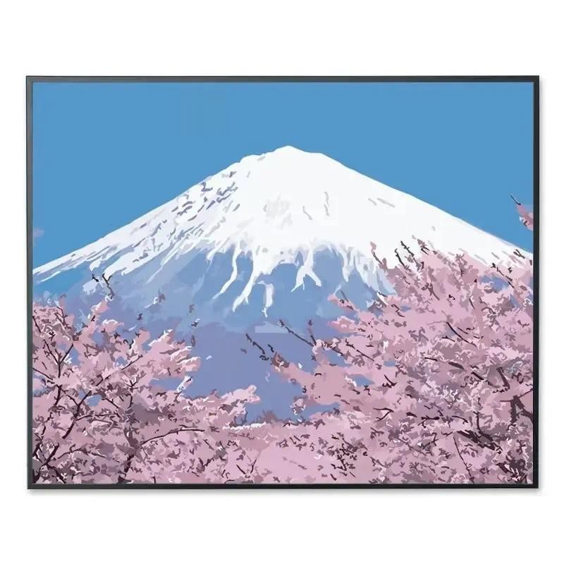 

4518041 Digital oil painting living room decorative painting sofa background wall hanging painting