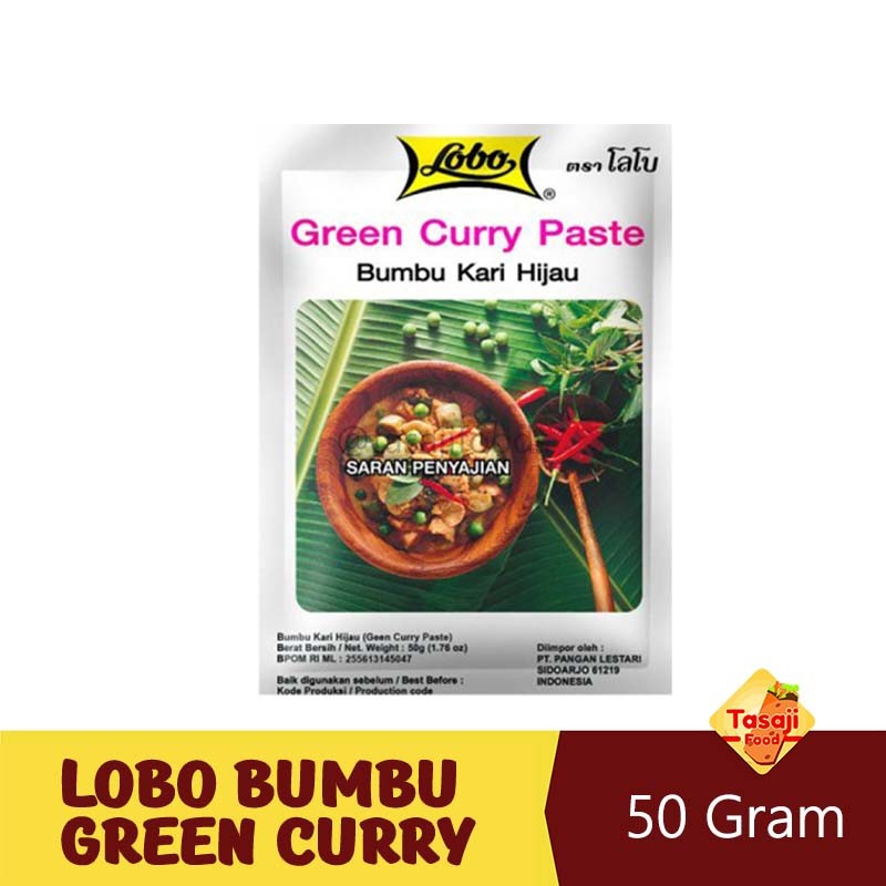 

Lobo Bumbu Kari Hijau 50 gr Green Curry