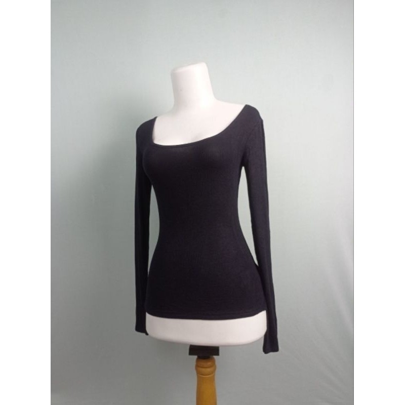 (Sample) MUDD SHIRT LONG BLACK (GB-0521)