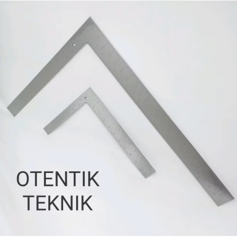 

RB PENGGARIS SIKU BESI 20 CM X 30 CM - 8 X 12 INCH CHROME PLATED ANGLE RULER