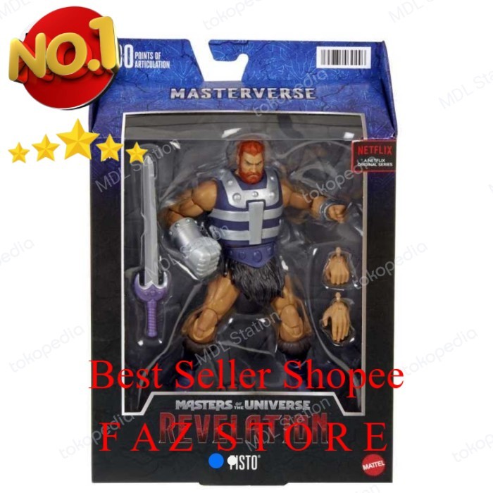 TOY Masters of The Universe Masterverse Revelation  FISTO 7Inch MOTU FAZ STORE
