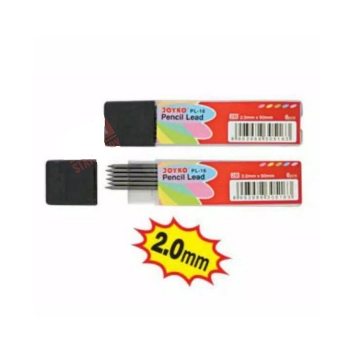 

Pencil Lead / Isi Pensil Mekanik Joyko PL-16 / 2B / 2.0 mm [TUBE]