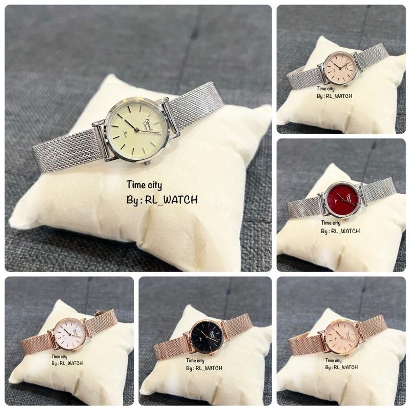 Jam Wanita Alexandre Christie AC2B66 Tali Pasir Original