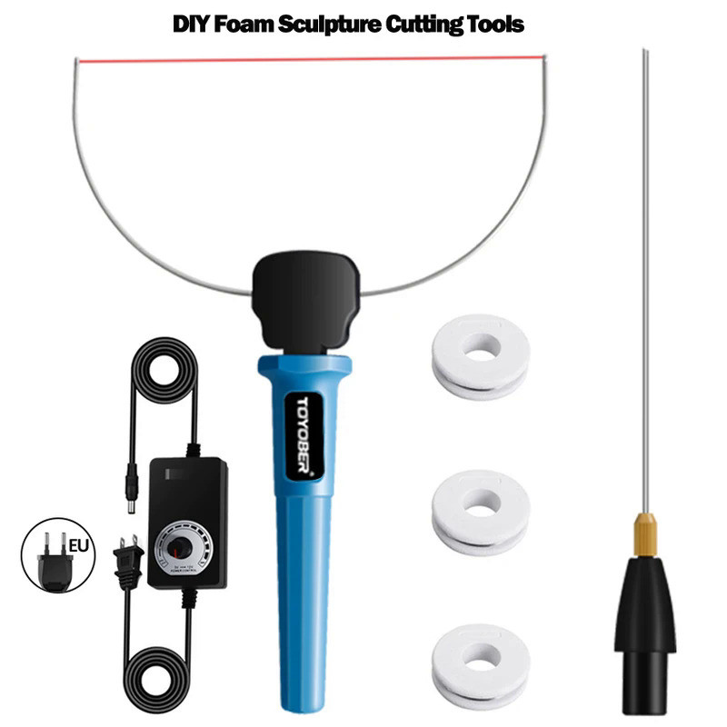 

【Barang spot】Kit Pemotong Busa Elektrik Pena Pemotong Ukiran Busa Kerajinan Busa Pena Pemotong Patung Alat Pemotong Styrofoam Pemotong Busa Kawat Panas