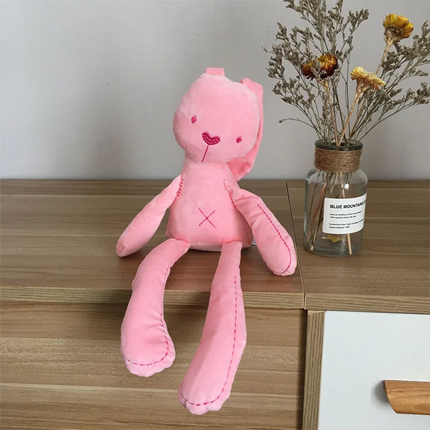 Kelinci Plush Penenang Bayi 42CM - Boneka Lembut Lucu untuk Kado Bayi Baru Lahir & Mainan Anak