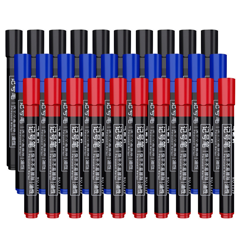 

Alcohol 3mm Tip Black Marker Pen With Multiple Surfaces For Permanent Waterproof Writing For Metal Glass Wood Paper Logistics