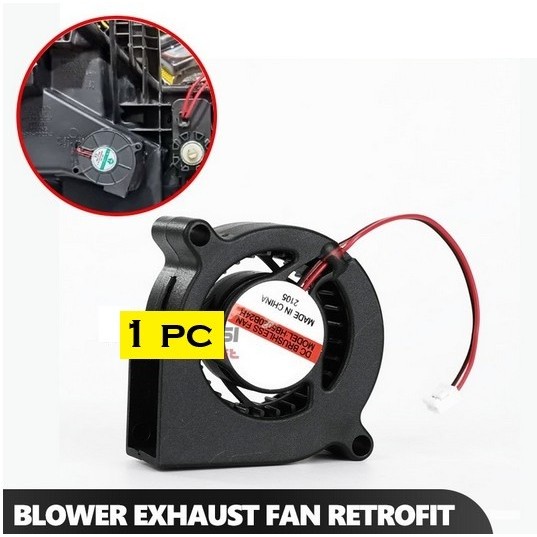 blower EXHAUST FAN dc 12v kipas pendingin retrofit biled headlamp mobil motor cooling fan