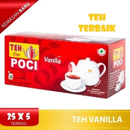 

Teh Cap Poci Celup 25s Vanilla/Teh Asli (25s x5 Box = 1 Pack)