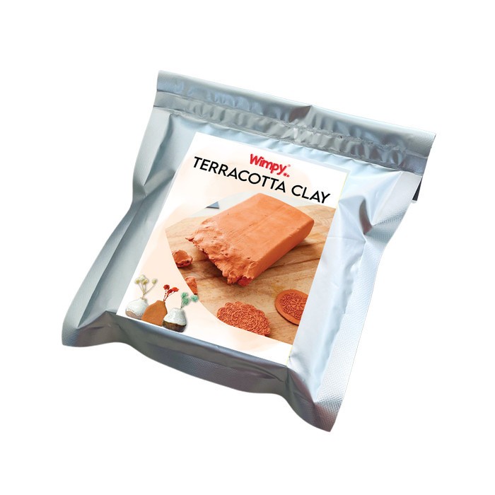 Wimpy Terracotta Clay Air Dry Modelling Clay Paper Clay