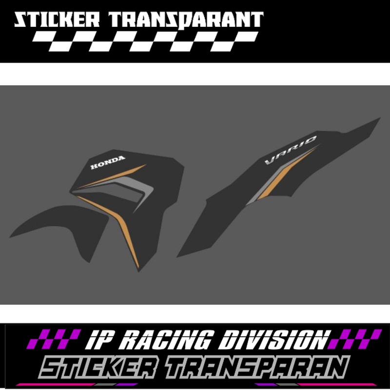 STRIPING VARIO NEW 125 TERBARU 2023 TRANSPARAN ORIGINAL