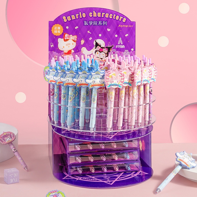 

PULPEN GEL 0.5 MM JOY TOP LISENSE SAN RI* CINNAMOROL KUROMI PREMIUM HIGH QUALITY