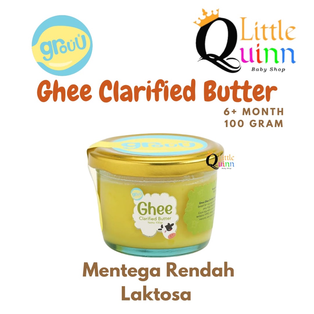 

Grouu Ghee - Butter/Mentega MPASI Bayi dan Anak