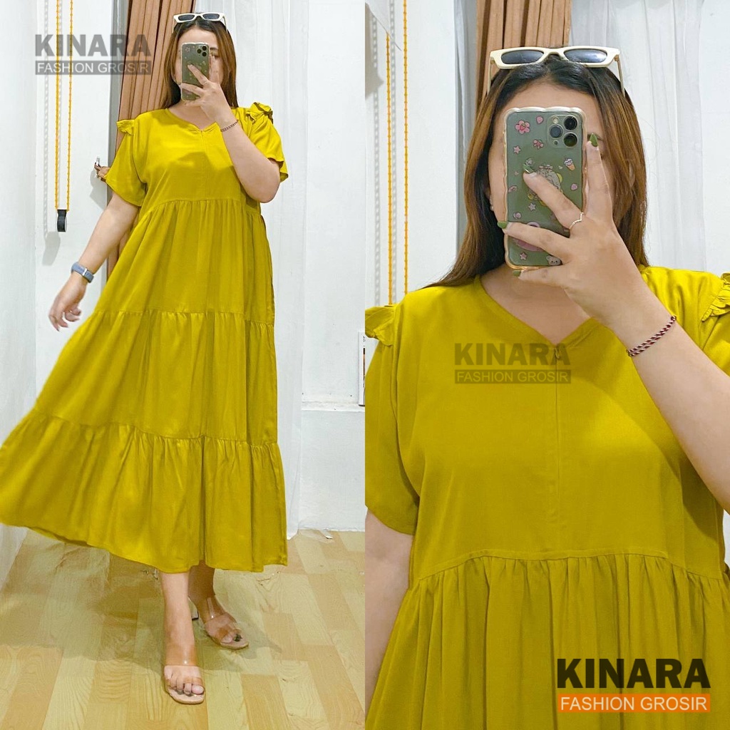 KEJORA DRESS POLOS/DASTER SUSUN RAYON/DASTER RAYON BUSUI/DASTER REMPEL SUSUN BY KINARA