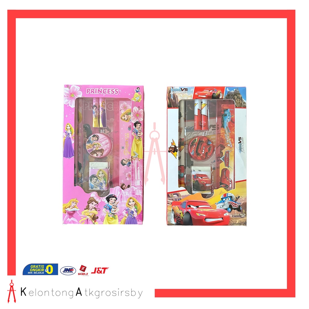 

Paket Alat Tulis / Study Set Karakter