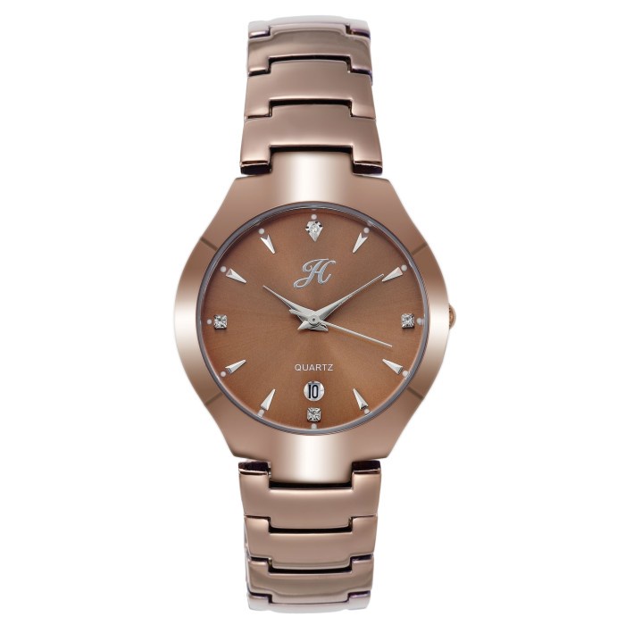 Jims Honey JT 8411 Jam Tangan Wanita Dan Pria Lengkap Kotak