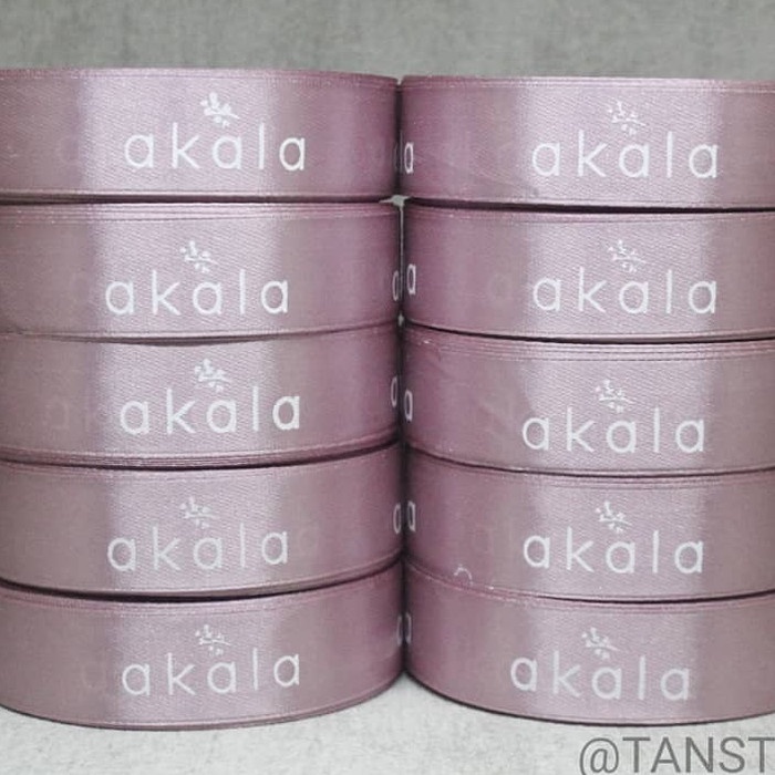 

Sablon Label Pita Satin Grosgrain - Satin 1.3CM