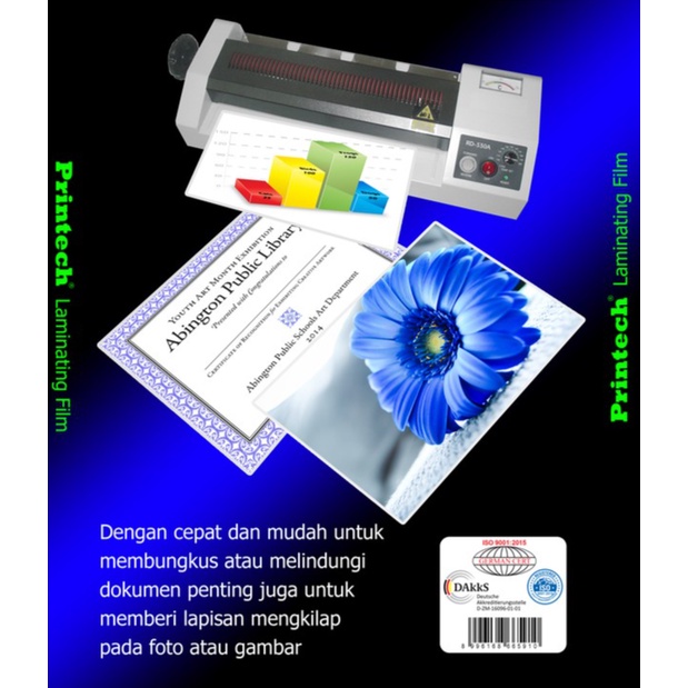 

CETAK sekalian Laminating