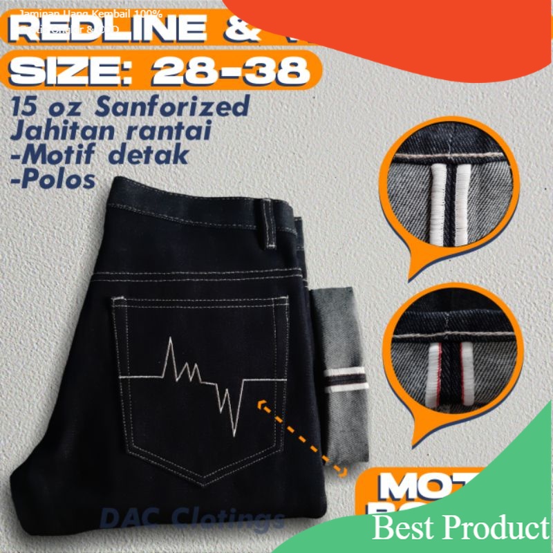 DENIM SELVEDGE/SELVEDGE DENIM ACCENT 15 OZ/KONVEKSI SELVEDGE/JEANS DENIM SELVEDGE/ Silver