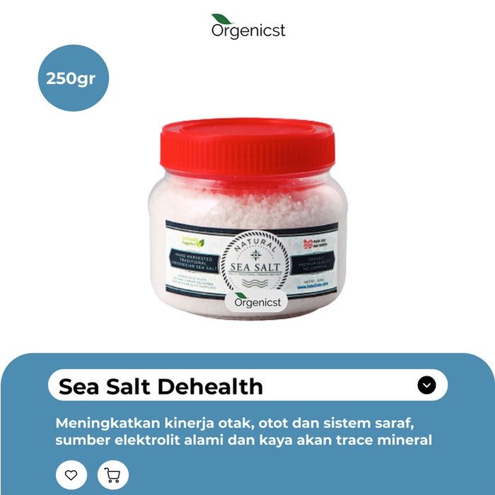 

Bisa COD Kusamba natural sea salt garam laut bali murni organik - Dehealth