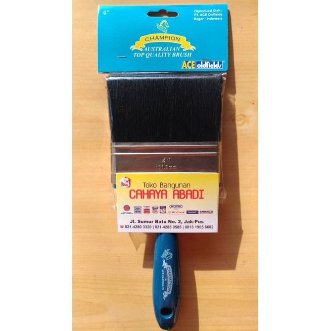 

YUH KUAS CAT AIR BULU HITAM 4IN / 4" CHAMPION ACE