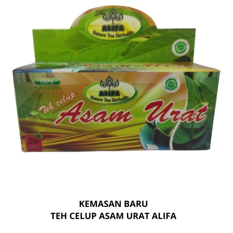 

Obat herbal Teh Celup Asam Urat Alifa