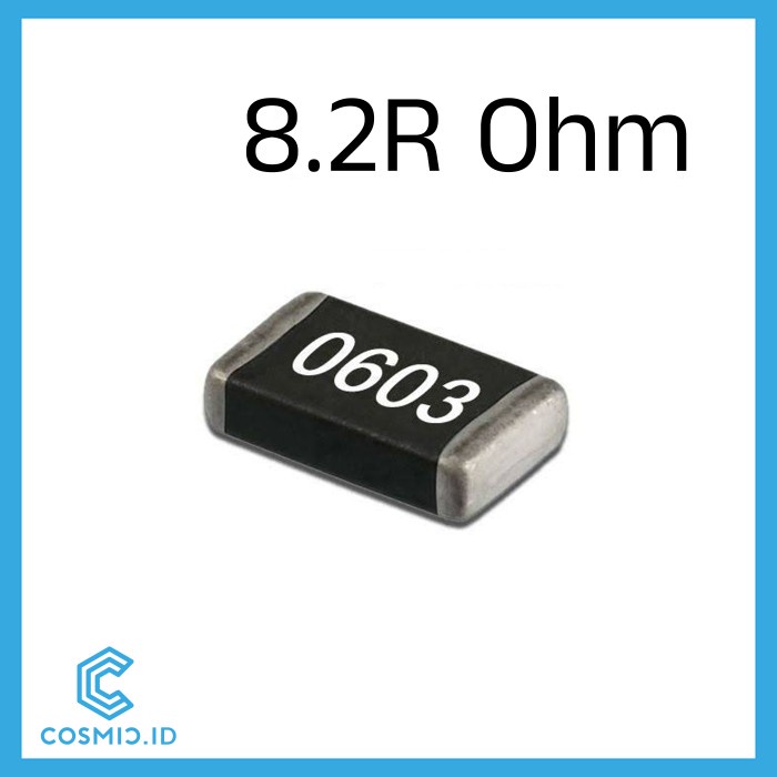 Resistor 8.2 Ohm 8.2Ohm 8R2 0603 SMD SMT SMD0603